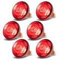 6 Pack 250W Heat Lamp Bulbs for Chicks, R40 Brooder Heat Lamp for Chickens, Infrared Reflector Heating Bulbs, Incandescent Heat for Pet, Bathroom, Food