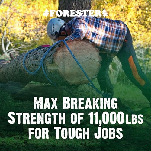 FORESTER Arborist Whoopie Sling - 1/2" x 3-5' Rigging Sling | Adjustable Length | Arborist Equipment | Climbing Sling | Anchor for Port A Wrap
