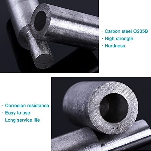 4 Pcs Weldable Barrel Hinges 4⅛ x 1" Heavy Duty Steel Weld On Bullet Gate Hinge 1200 lbs Load Capacity for Metal Swing Door,Trailer Ramp Gate, ½ Dia Pin,Ball Bearing Detachable Hinges