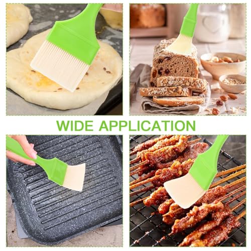 8 Pcs Pastry Brush - Cooking Grease Brush, Food Brushes For Baking/Grilling/Spreading Marinades/Butter/Sauces/Eggs, Durable Kitchen Culinary Utensil