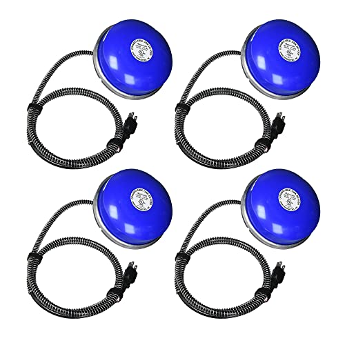 Farm Innovators Cast Aluminum 1250 Watt Convert-Able Floating and Submergible Tank De-Icer w/Chew Proof Cord and Self Regulating Thermostat (4 Pack) - color: Convertible, size: 4 Pack