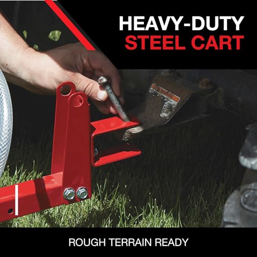 NorthStar 31-Gallon Tow-Behind Boom/Spot Sprayer, 2.2 GPM, 12V, 70 PSI | NSQ on-demand pump, Spring-loaded breakaway boom, Wide-area coverage, Targeted spot application, ATV/lawn tractor towing - size: 31 Gallon