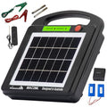 My Animal Command Solar Power Electric Fence Energizer Charger 0.2 Joules | Lithium Ion Battery, Containment, Protection, Livestock, Pet, Horses, Cattle, Sheep, Earthing rod included - size: Mini MAC2ML 0.2 Joules