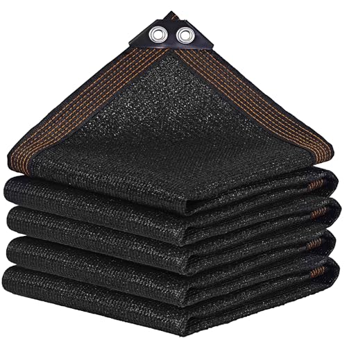 winemana Black Shade Cloth 40%, 8x10 FT Mesh Tarp - Garden Shade for Greenhouse, Patio, Vegetables, Plants Cover and Chicken Coops, Sun Shade Net for Outdoor Protection with Reinforced Grommets - size: 40%-8 FT x 10 FT