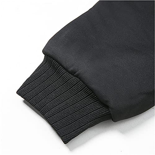JiangWu Womens Fashion Horn Button Fleece Thicken Coat with Hood Winter Warm Jacket - color: A-black, size: Medium