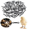 DoubleWood Chick Splay Leg Brace, 100 Pack Adjustable Poultry Hobble Bands for Newborn Poultry, 1-3 Days, Baby Chicks Splayed Leg Bands, Poultry Splay Hobble Brace