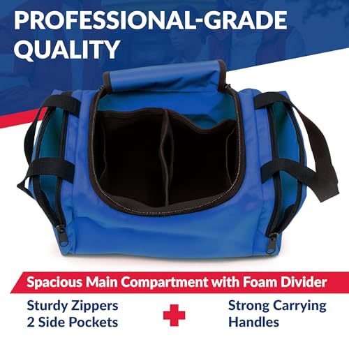 Dixigear Empty First Responder II Bag 10.5" x 5" x 8" - Blue - color: Blue