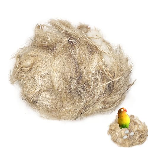 Natural Mixing Bird Nesting Materials,4 Kinds of Material Professional Ratio Matching Nesting Material Pads for Bird,Bird Nesting Material for Budgie,Parrot,Finche,Canaries,Other Birds（1.4oz/40g） - style: 1.4oz/40g