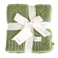 Saranoni Bamboni Baby Blanket | Luxury Plush Super Soft Blanket | Breathable Comfy Blankets for Kids and Teens | Olive - 40" x 60" | Ultra-soft Bamboni blanket with breathable comfort and plush texture for kids, teens, and cozy everyday relaxation. - colo
