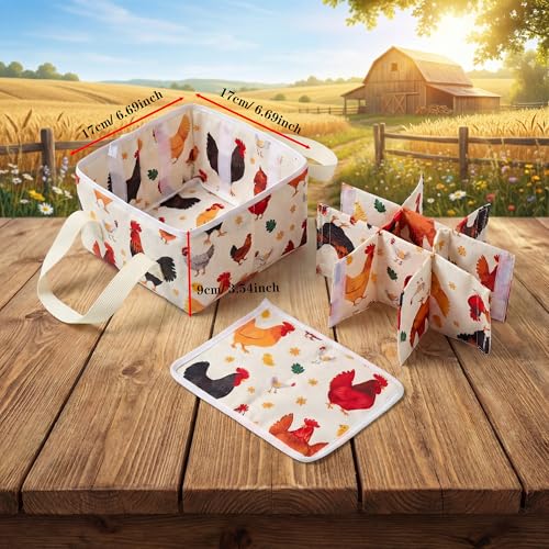 Egg Collecting Basket for Kids, Egg Collection Bag for Gathering Fresh Eggs - color: Color 8(2 Pack)