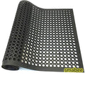 smabee Anti-Fatigue Non-Slip Rubber Floor Mat Heavy Duty Mats 36"x60" for Outdoor Restaurant Kitchen Bar