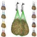 Majestic Ally Hay Net, Set of 2, Length - 54”, Holes 3"x3" for Horses - color: Light Green