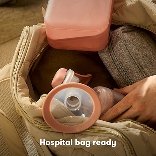 Frida Mom Colostrum Pump Adapter Kit, Safe Materials, Complete Set, 11PC | Connects to Frida Manual Breast Pump to Catch Colostrum, Includes 2 Collectors, 6 Labels, Brush & Cloth - style: Pump Adapter