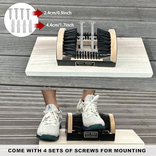 Boot Scrubber Outdoor Heavy Duty | Boot Scraper Brush, Shoe Mud Cleaner - color: Boot Scraper