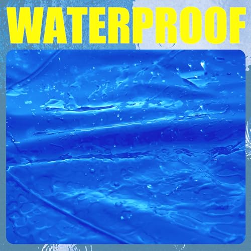 RainRider Rain Pants for Men Women Waterproof Rain Gear Bib Overalls Trousers for Fishing Hunting - color: Blue, size: XX-Large