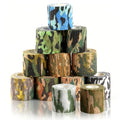 12 Rolls Non-Woven Vet Wrap Cohesive Bandages,Self Adherent Wrap Self Adhesive Bandage, Vet Wraps, Non-Woven for Wrist, Ankle, Sprains, Swelling, Pet Horse Animals(Camouflage,2 inchx 5 Yards)