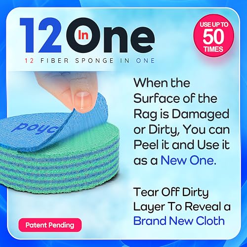 Shoe Cleaner Kit – Portable Sneaker Soles Scrubber Rag for Leather, Suede & More