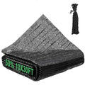 Bigmeta Cuttable Shade Cloth for Garden | 10x30FT 50% UV-Resistant Mesh Tarp with Rope, Black Sun Cover Net for Patio Greenhouse Raised Beds Plants - size: 10X30FT