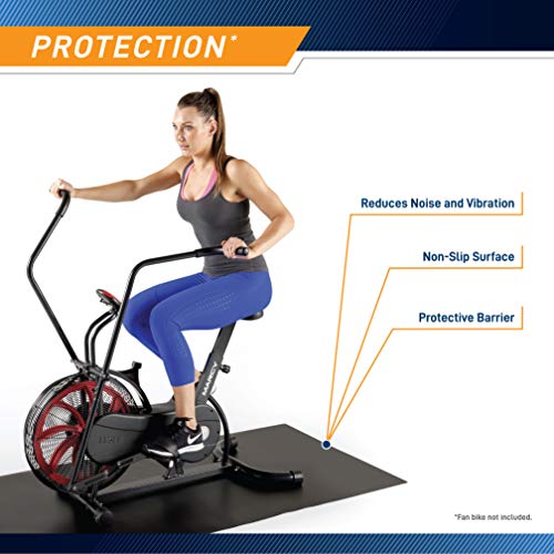 Marcy Fitness Equipment Mat and Floor Protector Compatible for Treadmills, Elliptical, Exercise Bikes, Stationary Cycles and Accessories - style: Extra Long 78"