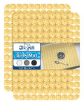 Bligli Sink Mat 2 Pack - 15.7x11.8 inch PVC Protectors for Stainless/Ceramic Sinks, Drain Mats (Brown) - color: Brown