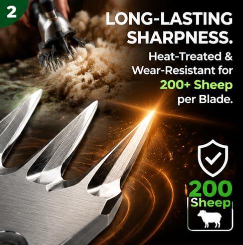 Sheep Shears Blade High Carbon Steel Straight 13 Tooth Electric Wool Cutter Goat Clipper Scissor Blade Replacement