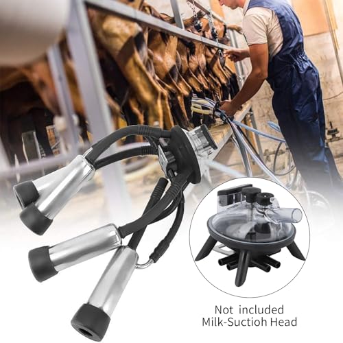 Milking Claw,240cc Cow Use Milking Claw Milk Collector Tool,Replacement Accessories for Cow Milking Machine Milk Collector Milk Collection