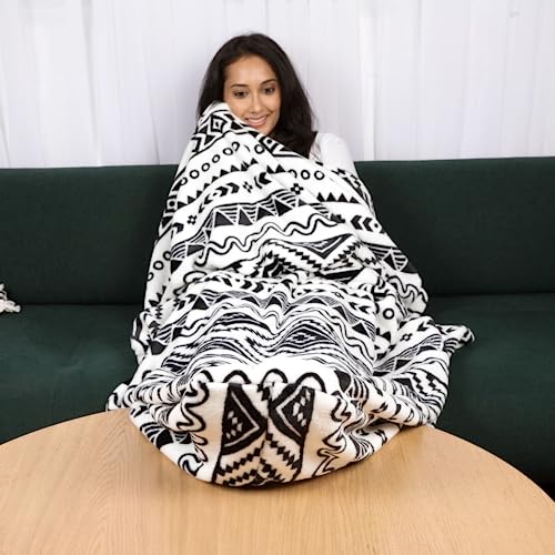 50" x 70" Nifty Navajo Foot Pocket Blanket Non-Electric - color: Nifty Navajo