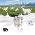 7L Goat Milking Machine,Battery Rechargeable Portable Milker,304 Food Bucket - size: 7L Goat