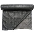 5'10" x 100 FT 60% Shade Cloth Roll Black | Green HDPE UV Resistant Breathable Eyelets Sun Protection for Greenhouse Garden Fence Pergola Patio Flower Plant Kennel - size: 5'10"x100 ft - 60% - Black
