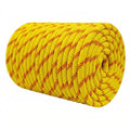 1/2 Inch Arborist Rigging Rope (150 Ft) - ASTM F2116 Certified (9,000 lbs MBS / 900 lbs SWL) - Static Polyester Bull Rope for Tree Climbing, Nautical Rigging & Swings (Yellow) - size: 1/2IN x 150 FT, style: Yellow
