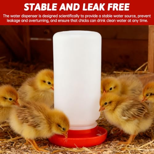4PCS Chick Feeder and Waterer Kit, Baby Chick Starter Kit | 3×12-Hole Trough Feeders and 1 Low-Spill Chicks Waterer, for Small Poultry Chicks Ducks Quail Pigeons Birds