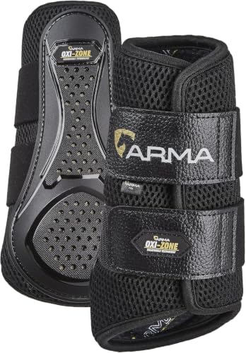 Shires ARMA OXI-Zone Brush Boot - color: Black, size: Cob
