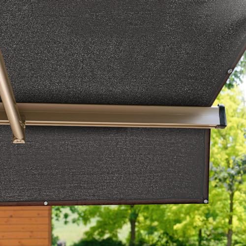 70% Shade Cloth, 14FTx20FT HDPE Mesh Tarp with Reinforced Grommets, Outdoor Sun Shade Net for Greenhouse, Plants, Garden, Pergola, Patio, Chicken Coop (14FT*20FT) - size: 14FT*20FT
