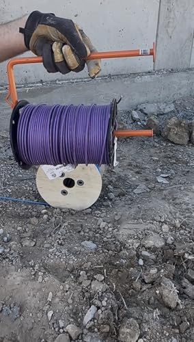 The Hand Dispenser, for Tracer Wire, Bury Tape, Sprinkler Wire, Electric Fence, Rope, Chain,