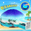 W&O Starlit Oasis Inflatable Fort with Lights & Sound - Fan Not Included | Starlit Oasis Aerodome with LED Lights, Sound Button, Glow-in-Dark Stars, Easy Entry/Exit. Fan Not Included, Ages 3-12 - color: Starlit Oasis