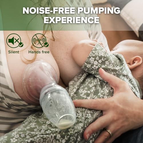 haakaa Manual Breast Pump for Breastfeeding 4oz/100ml | Premium Silicone Made, Portable & Flexible, One-piece Design, Lightweight, On-the-Go, BPA Free, PVC-free, phthalate-free - size: 4 Ounce