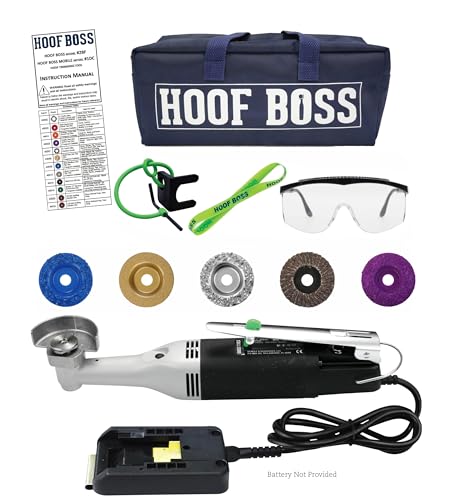 Goat Hoof Trimmers, Complete Mobile Set, 20V Battery Not Included | Requires 20 Volt Battery Not Included, Goat Hooves Trimmer Tool Kit