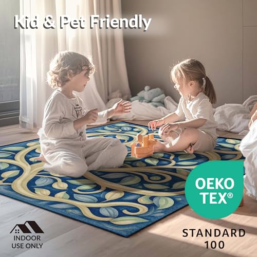 Flatwoven High Traffic Area Rug 2x3, Advanced Hygienic Entry Carpet with Footwear Disinfection Technology, Non Slip, Stain Resistant, Washable Area Rugs for Living Room, Bedroom (Gray, 2x3) - color: Gray/Pattern 14, size: 2' x 3' (Rectangular)
