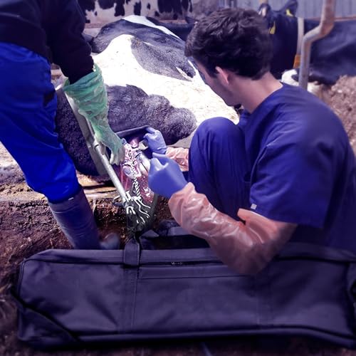 SURGICAL ONLINE 65” Calf Puller - Enhanced Calving Efficiency, Ergonomic Design, Precision Ratchet, Multiple Hooks, Robust Stainless Steel - Ideal for Large Breed Cows