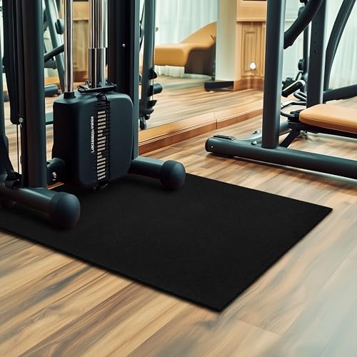 Mohawk Home Heavy Duty Rubber Stall Mat - Gym Floor- Under Dog Crate - All Purpose Utility 3' x 4' - 1/2" Thick (Pack of 10) - Solid Texture - size: 10 Pack (3' X 4')