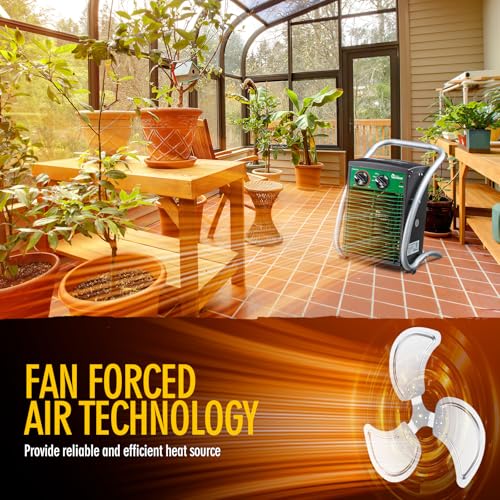 DR. INFRARED HEATER DR218-1500W Greenhouse Garage Workshop Infrared Heater, 1500-watt - size: 13 Inches