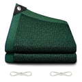 90% Blackish Green Shade Cloth, 3.3 x 6.5 ft with Reinforced Grommets | Durable mesh shade net for greenhouses, plants, chicken coops, pergolas, pools, canopies, patios and gardens - size: 3.3 ft x 6.5 ft