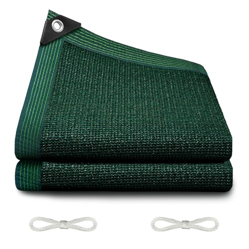 90% Blackish Green Shade Cloth, 3.3 x 6.5 ft with Reinforced Grommets | Durable mesh shade net for greenhouses, plants, chicken coops, pergolas, pools, canopies, patios and gardens - size: 3.3 ft x 6.5 ft