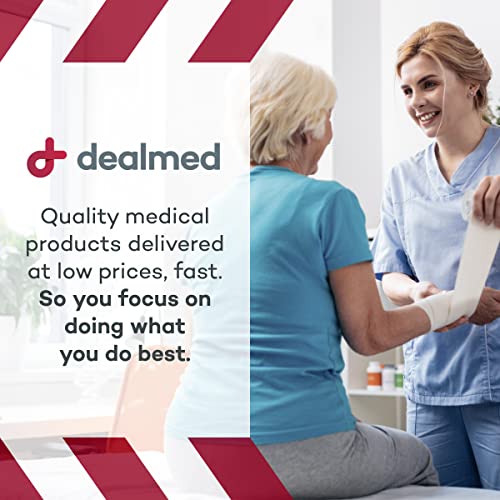 Dealmed Non-Adherent Cohesive Bandage Wrap – 2" x 5 Yards, 1 Roll Non-Woven Breathable Self Adherent Wraps for First Aid Kits, Athletics, Swelling, Sprains, Animal Wraps, Tan - color: 1 Roll (Tan), size: 2" x 5 yards