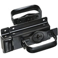National Hardware Swinging Door Latch, Heavy Duty Steel, Black - size: 3/4 Inch
