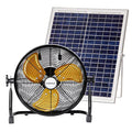 lcocove Outdoor Fan Can Running 5-24 Hours,Solar Powered Fan For Shed,Home,Ouside,Camping，with USB Output For Emergency Situation Without Electric - color: 12inch solar black