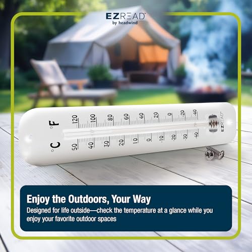 Headwind Consumer Products 840-0075 Thermometer White 12" - color: White