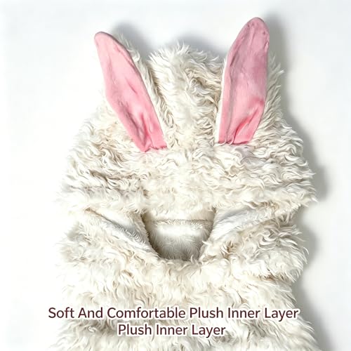 Kids Toddler Lamb Costumes Hooded Vest Cute Sheep Cosplay Christmas Outfits Sleeveless Hoodies for Boys Girls - size: 4-5 Years