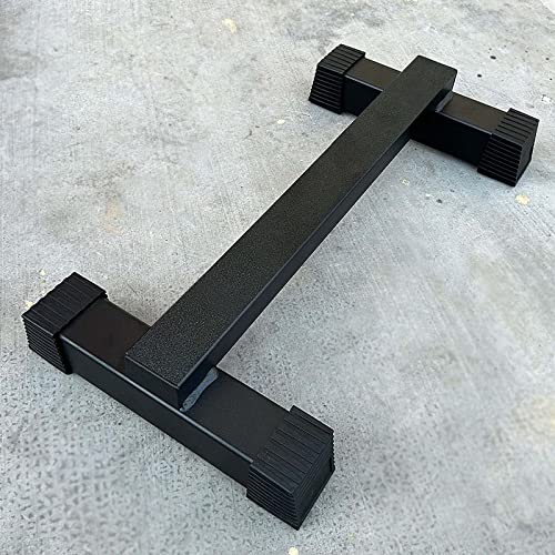 Steel Calf Raise Bar, Standing Machine for Stretching, Squat, Foot Stretch, Anti-Slip Solid Block (Calf Raise BAR 2)