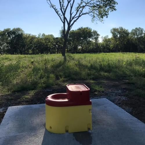 Ritchie Thrifty King CT1-2000 Automatic Livestock Waterer for Cattle – Super-Insulated, Energy-Efficient, Single Drink Area, 11.2 Gallon Capacity, Durable Poly Construction, Model 16271